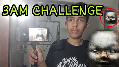 BABY BLUE CHALLENGE AT 3AM! (DEMONIC GAME) .